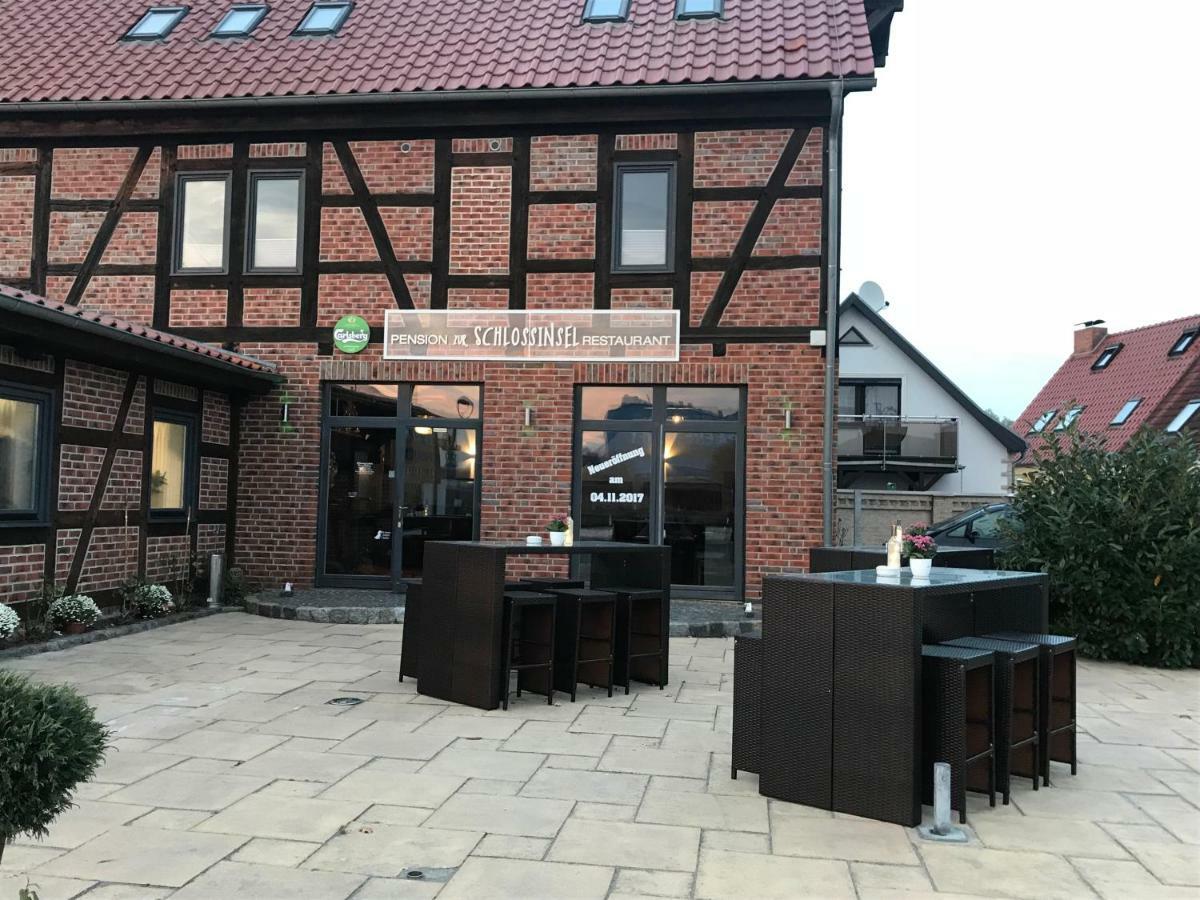 Zur Schlossinsel Hotel Wolgast Ngoại thất bức ảnh